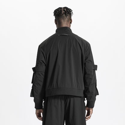 Loose/Relaxed Fit Warrior Jackets With Magnetic Buckles For men