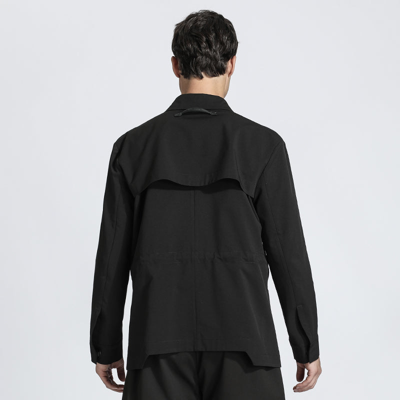 Minimalist Warrior Shirts With Adjustable Drawstring For men