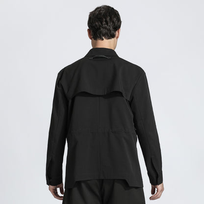 Minimalist Warrior Shirts With Adjustable Drawstring For men