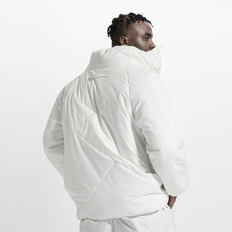 Minimalist Warrior Padded Jackets With Two-Way Zipper For men