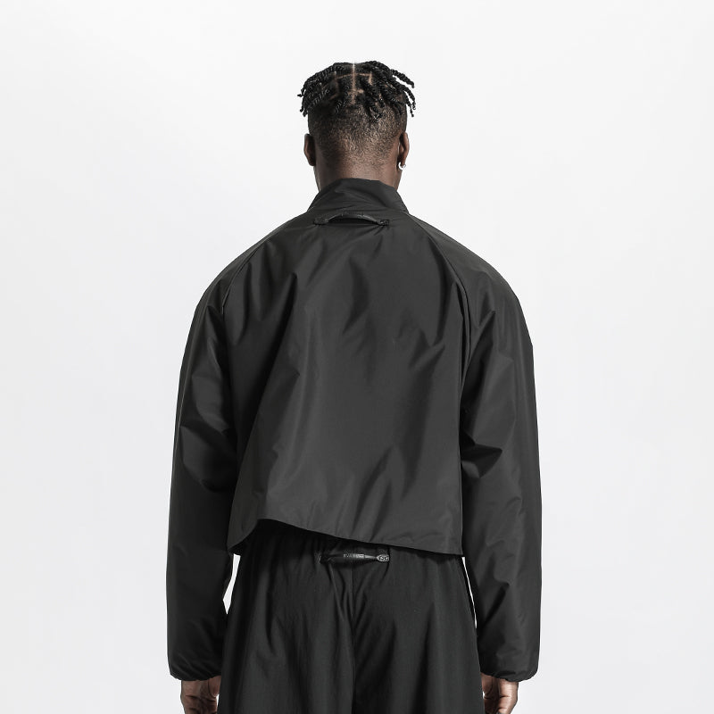 Cropped Length Warrior Padded Jackets With Hidden Pocket For men