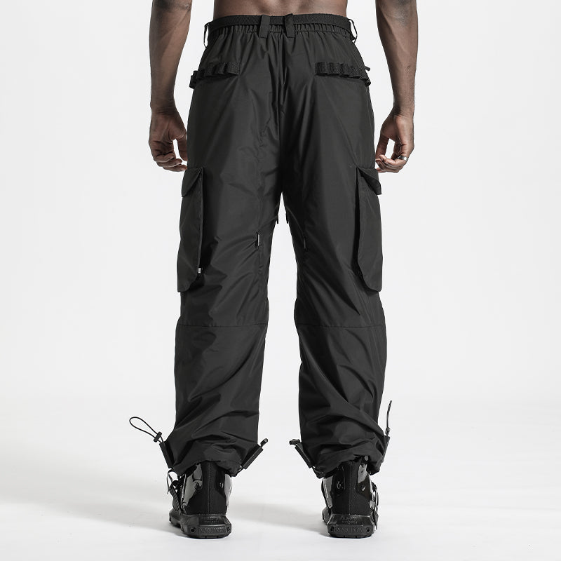 Utilitarian Warrior Cargo Pants With Multi-Pocket Design For men