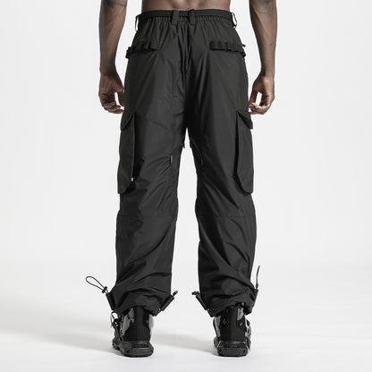 Utilitarian Warrior Cargo Pants With Multi-Pocket Design For men