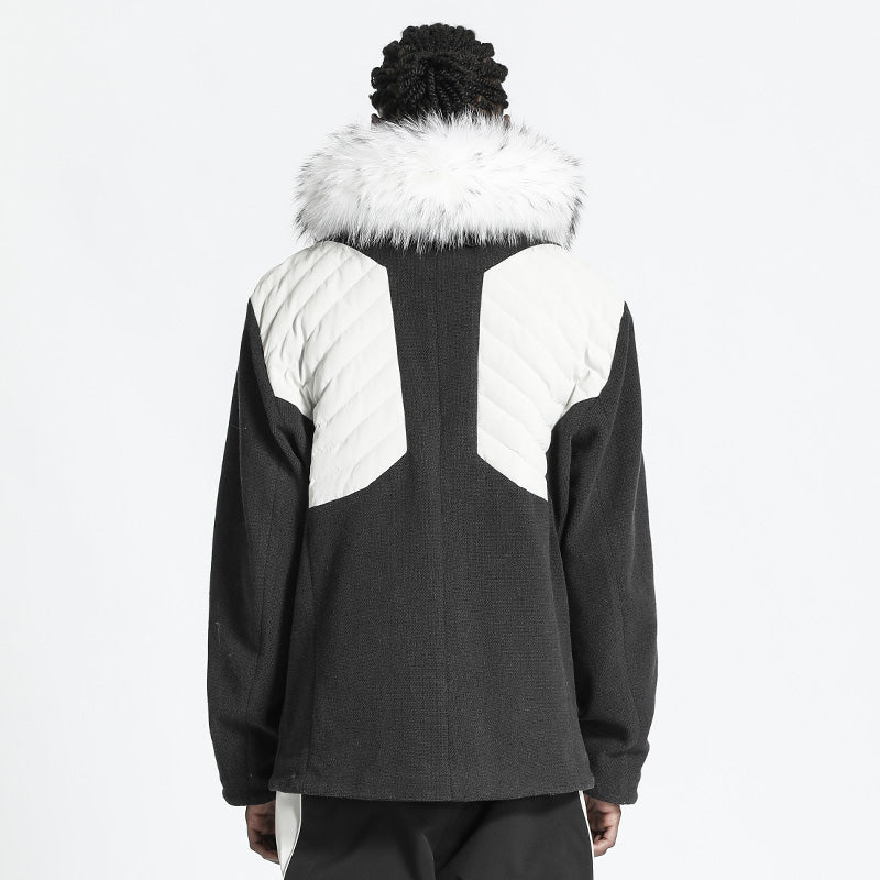Futuristic Design Warrior Jackets With Two-Way Zipper For men