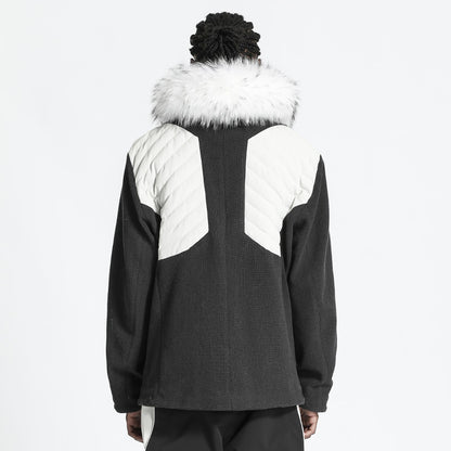Futuristic Design Warrior Jackets With Two-Way Zipper For men