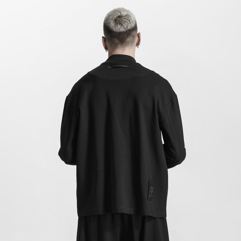 Patchwork panel Warrior Shirts With Durable Ripstop For men