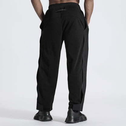 Streetwear Warrior Sweatpants With Elastic Waistband For men