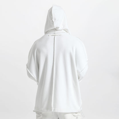 Minimalist Warrior Hoodies & Sweatshirts With Ribbed Cuffs/Hem For men