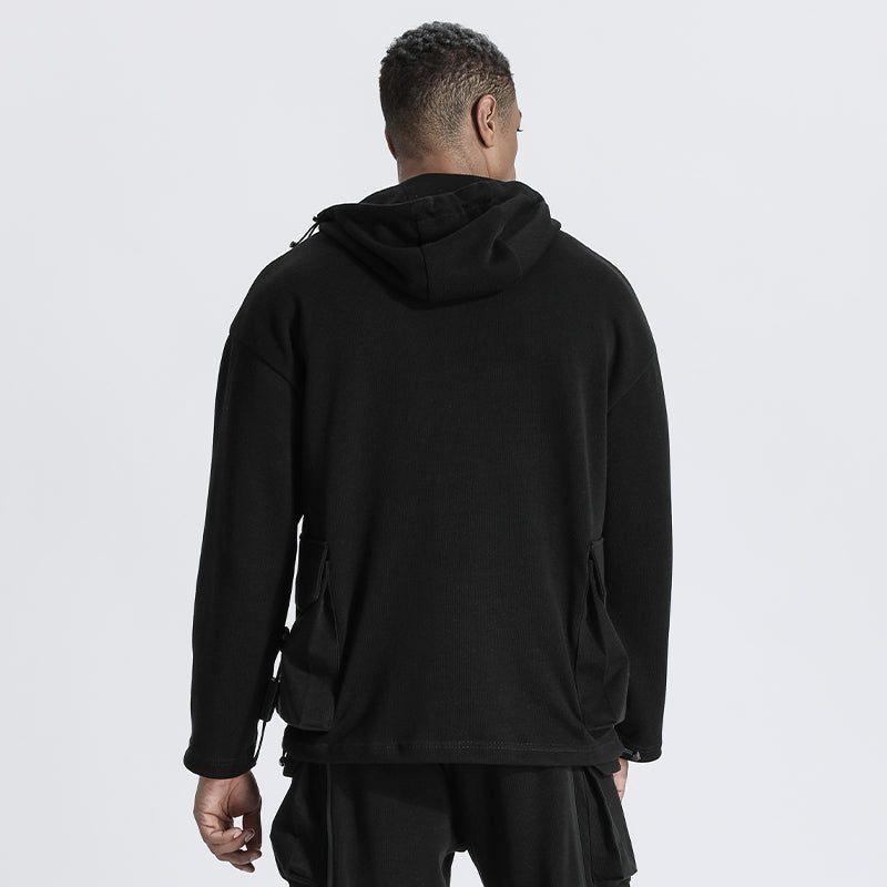 Avant-Garde Warrior Jackets With Multi-Pocket Design For men