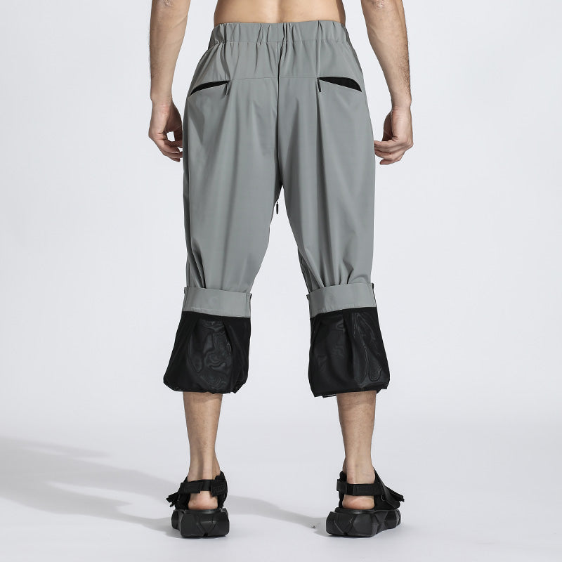 Minimalist Warrior joggers With Elastic Waistband For men