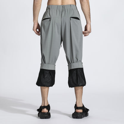 Minimalist Warrior joggers With Elastic Waistband For men