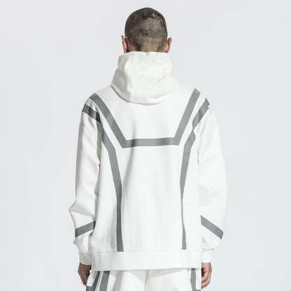 Futuristic Design Warrior Hoodies & Sweatshirts With Ribbed Cuffs/Hem For men