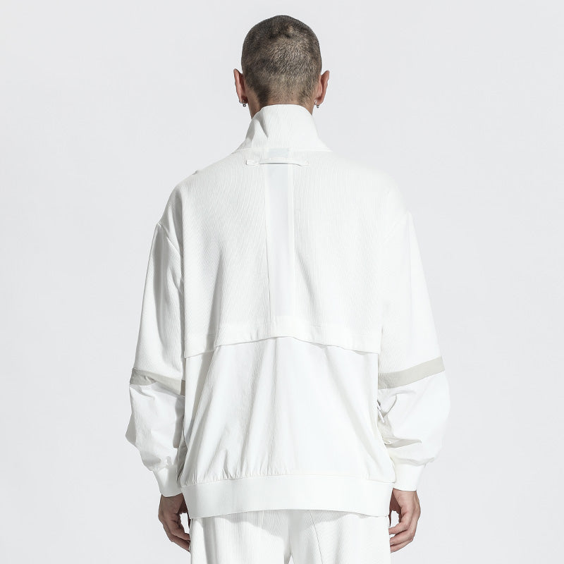Futuristic Design Warrior Hoodies & Sweatshirts With Ribbed Cuffs/Hem For men