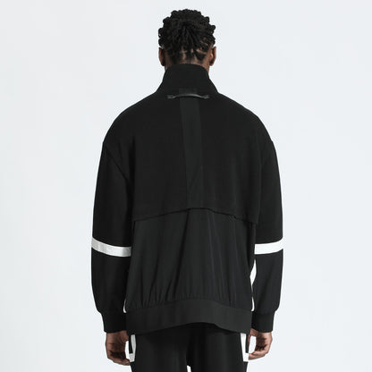 Futuristic Design Warrior Hoodies & Sweatshirts With Ribbed Cuffs/Hem For men