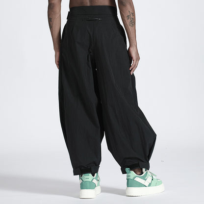 Minimalist Warrior Cargo Pants With Elastic Waistband For men