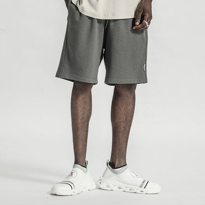 Minimalist Warrior Shorts With Elastic Waistband For men