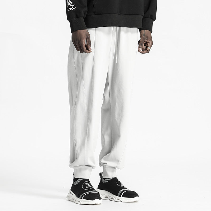 Minimalist Warrior Sweatpants With Elastic Waistband For men