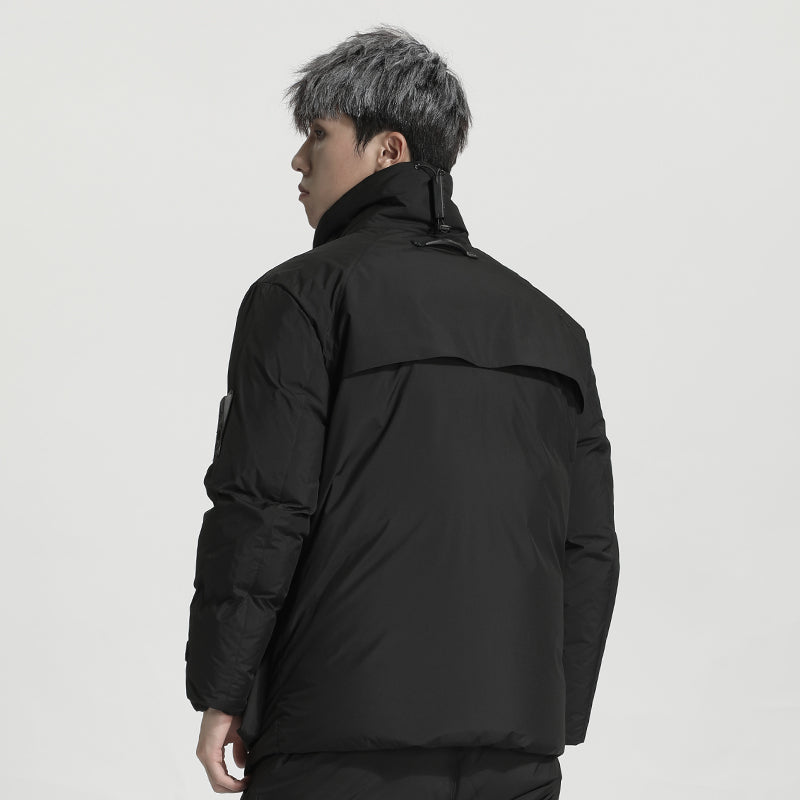 Minimalist Warrior Down Jackets With Two-Way Zipper For men