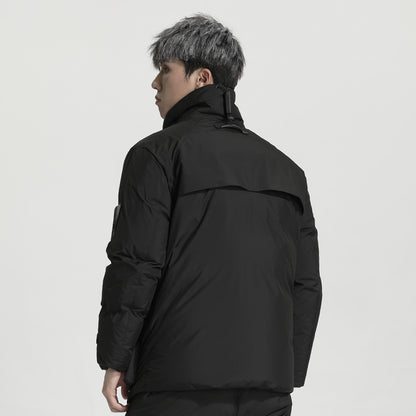 Minimalist Warrior Down Jackets With Two-Way Zipper For men