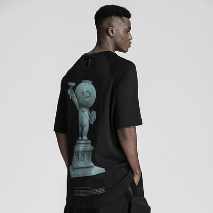 Streetwear Warrior T-Shirts With Durable Ripstop For men