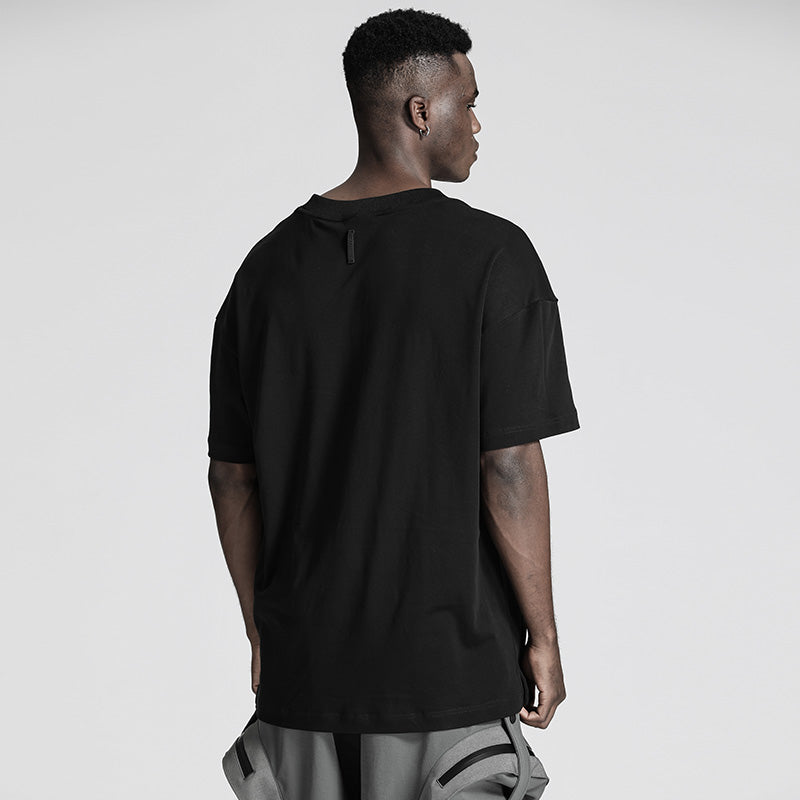 Streetwear Warrior T-Shirts With Multi-Pocket Design For men