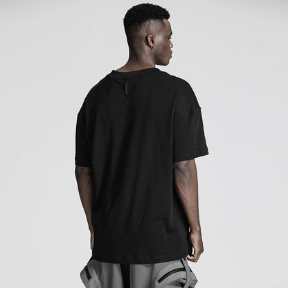 Streetwear Warrior T-Shirts With Multi-Pocket Design For men
