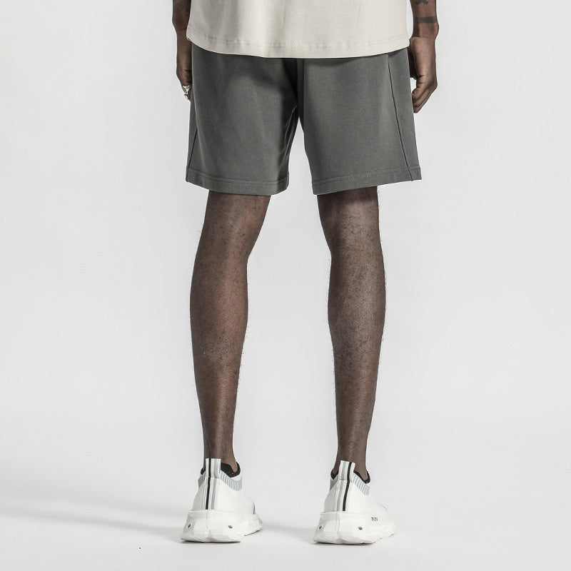 Minimalist Warrior Shorts With Elastic Waistband For men