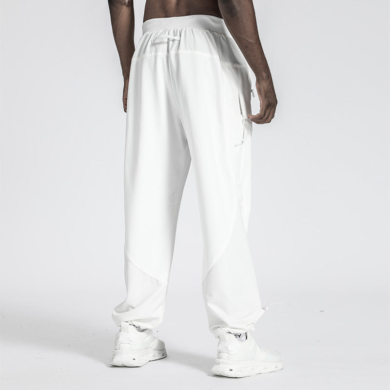 Minimalist Warrior Sweatpants With Adjustable Drawstring For men