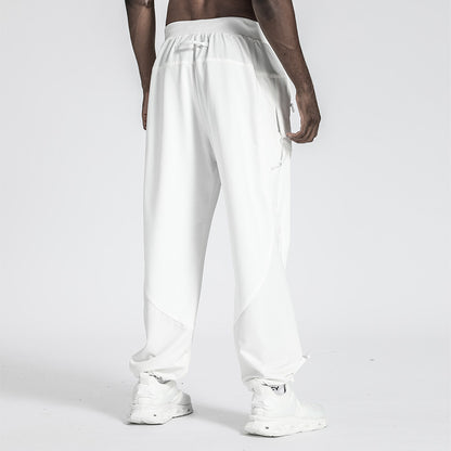 Minimalist Warrior Sweatpants With Adjustable Drawstring For men