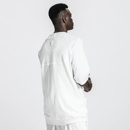 Patchwork panel Warrior T-Shirts With Durable Ripstop For men