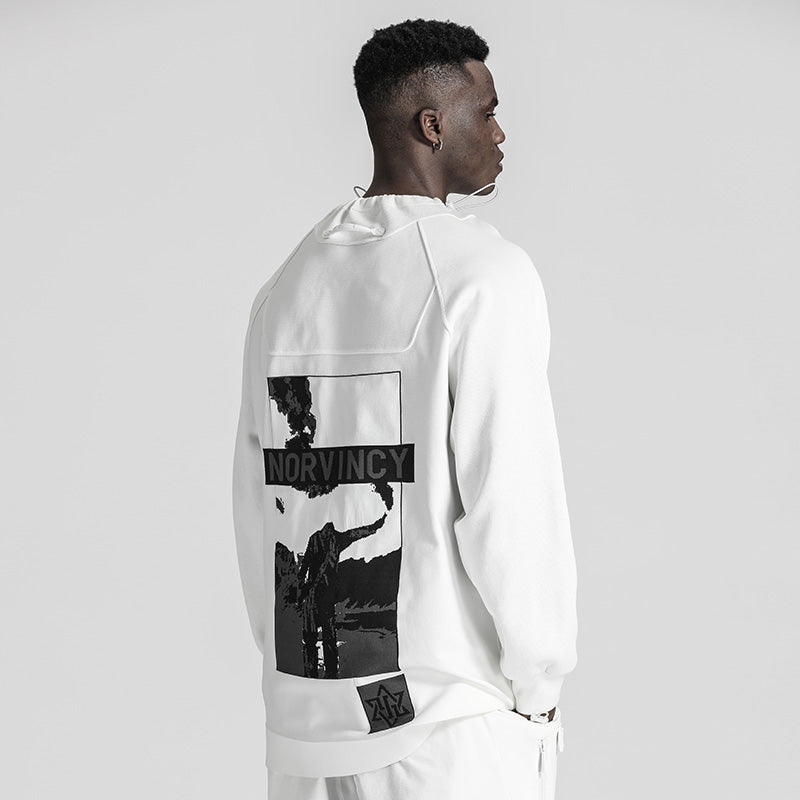 Avant-Garde Warrior Knitwear With Durable Ripstop For men