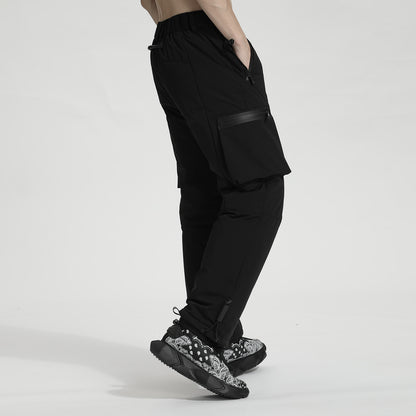 Loose/Relaxed Fit Warrior Fleece / Cotton Pants With Durable Ripstop For men
