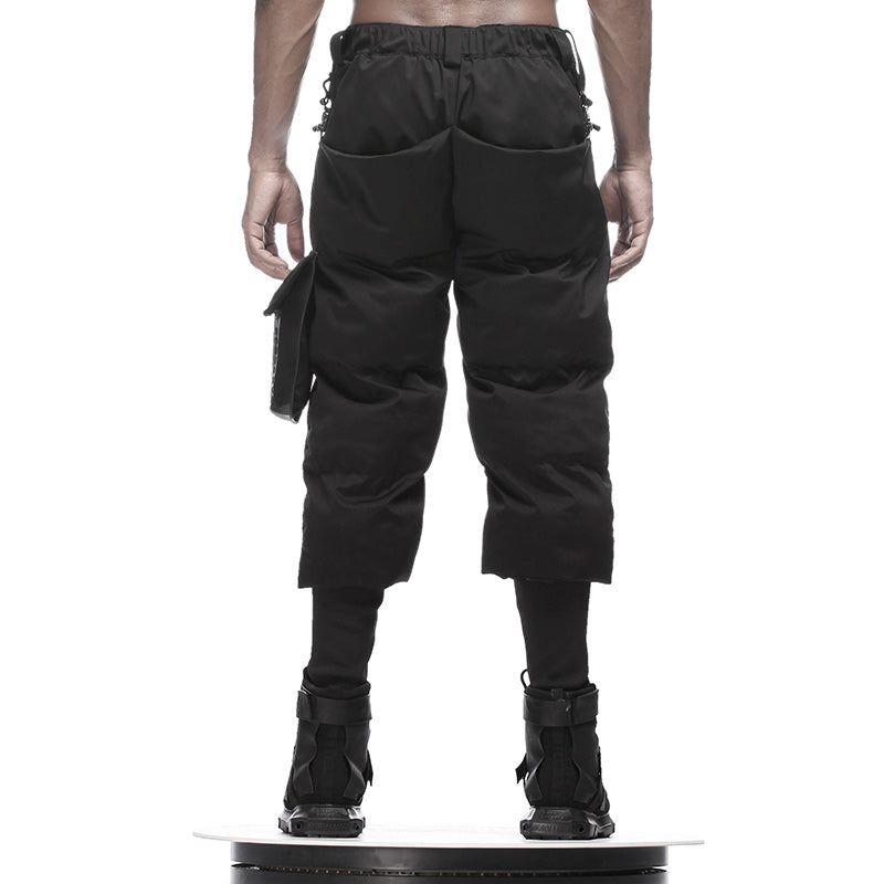 Streetwear Warrior Fleece / Cotton Pants With Lightweight Insulation For men