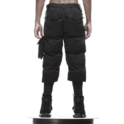 Streetwear Warrior Fleece / Cotton Pants With Lightweight Insulation For men