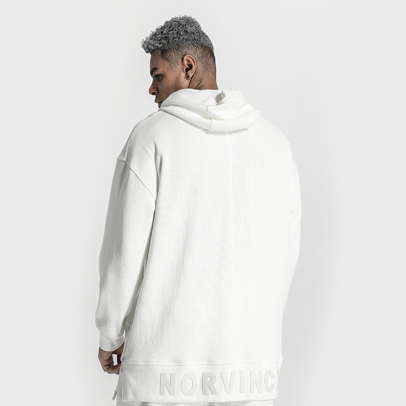 Loose/Relaxed Fit Warrior Hoodies & Sweatshirts With Multi-Pocket Design For men