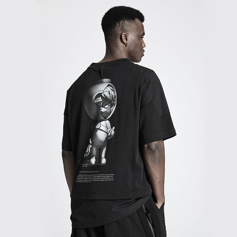 Streetwear Warrior T-Shirts With Durable Ripstop For men