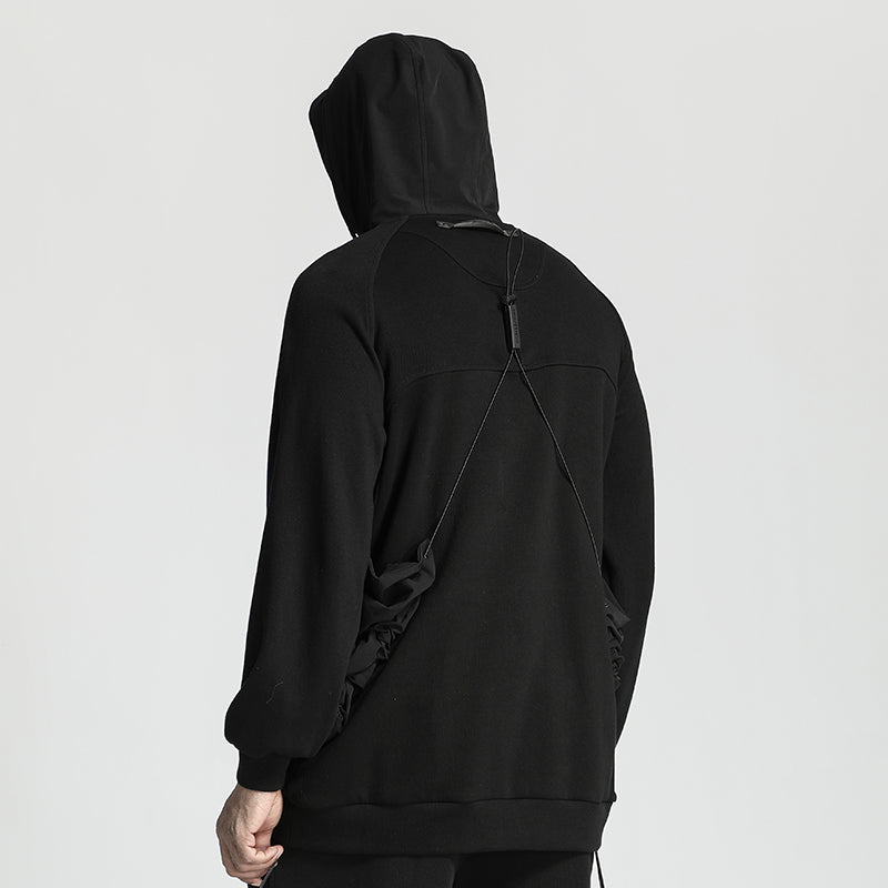 Minimalist Warrior Hoodies & Sweatshirts With Multi-Pocket Design For men