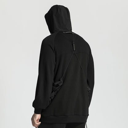 Minimalist Warrior Hoodies & Sweatshirts With Multi-Pocket Design For men