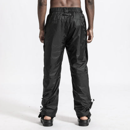 Futuristic Design Warrior joggers With Breathable Mesh For men
