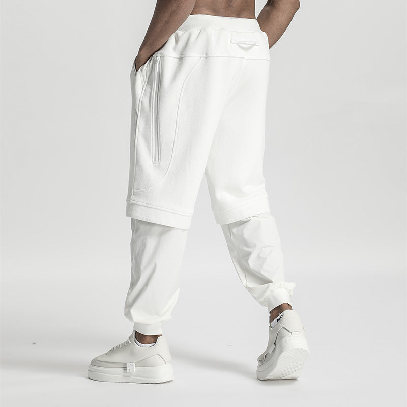 Minimalist Warrior Sweatpants With Adjustable Drawstring For men