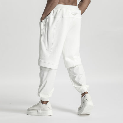 Minimalist Warrior Sweatpants With Adjustable Drawstring For men