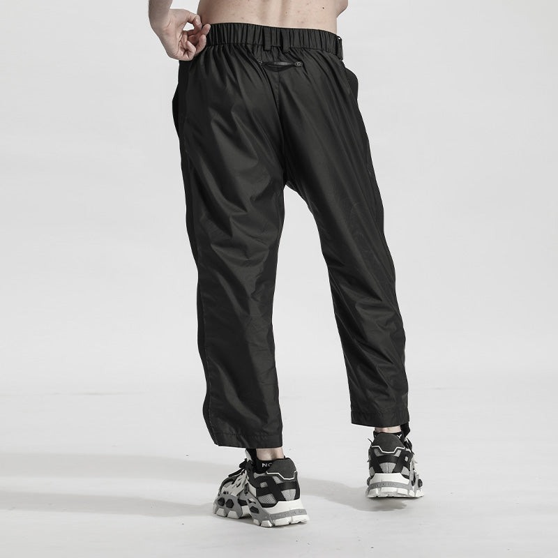 Cyberpunk Aesthetic Warrior joggers With Elastic Waistband For men