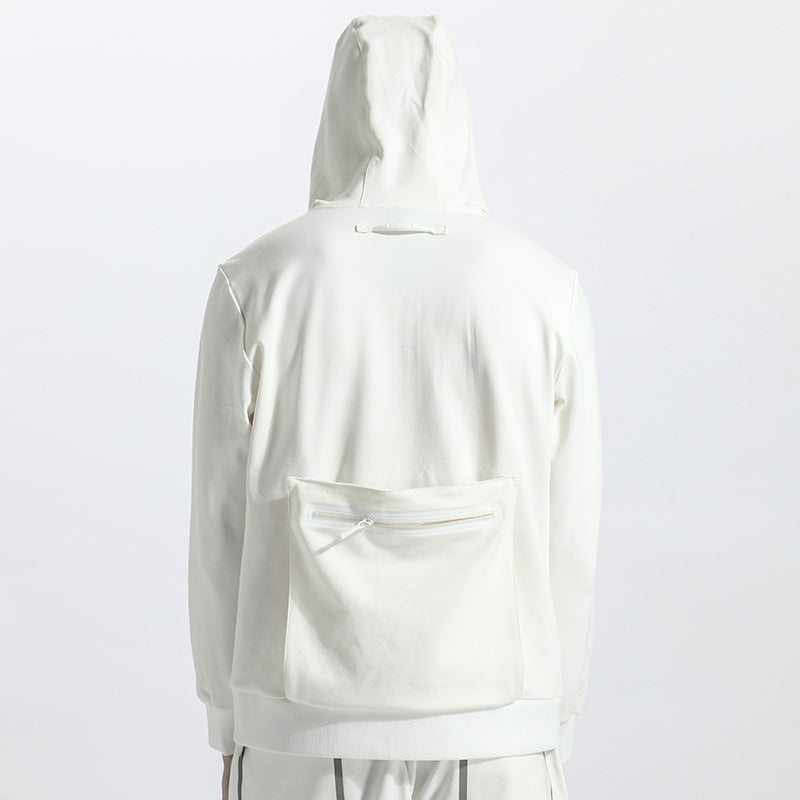 Avant-Garde Warrior Hoodies & Sweatshirts With Ribbed Cuffs/Hem For men