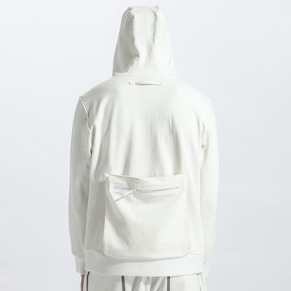 Avant-Garde Warrior Hoodies & Sweatshirts With Ribbed Cuffs/Hem For men