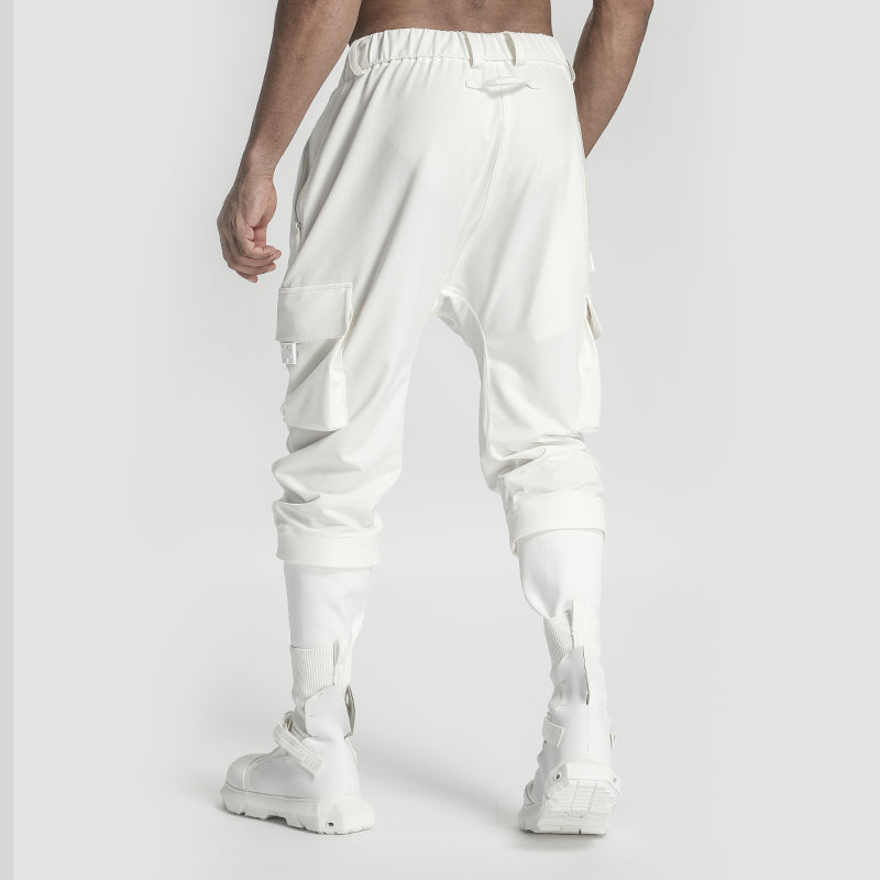 Utilitarian Warrior Cargo Pants With Multi-Pocket Design For men