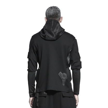 Techwear Style Warrior Hoodies & Sweatshirts With Windproof For men