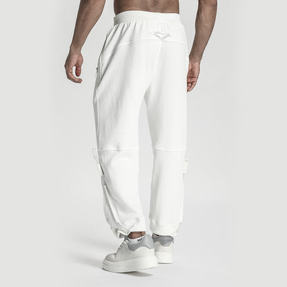 Minimalist Warrior Sweatpants With Elastic Waistband For men