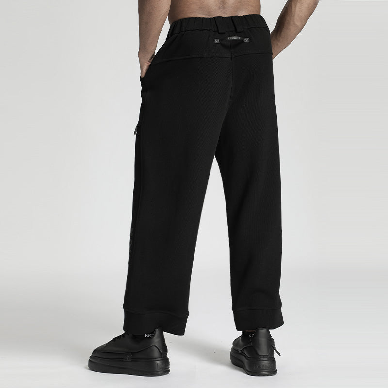 Minimalist Warrior Sweatpants With Adjustable Drawstring For men