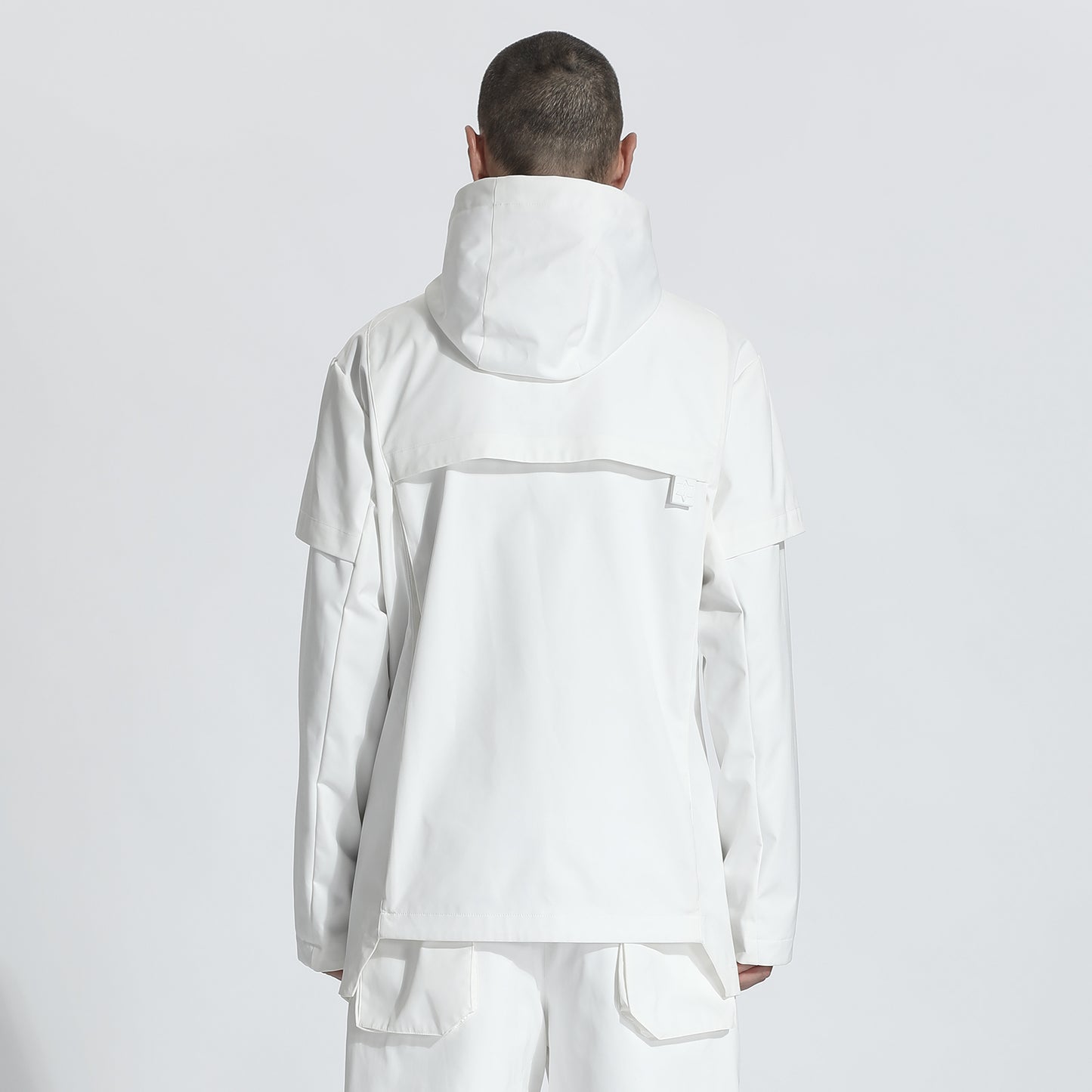 Utilitarian Warrior Coats With Two-Way Zipper For men