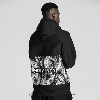 Avant-Garde Warrior Knitwear With Durable Ripstop For men